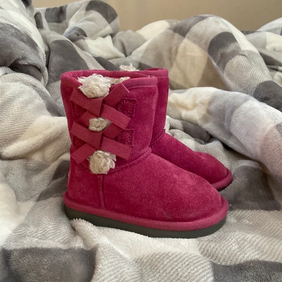 Hot Pink Koolaburra Uggs - Picture 1 of 6